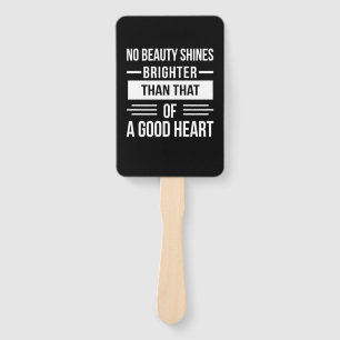 Birthday Gift A Good Heart Hand Fan