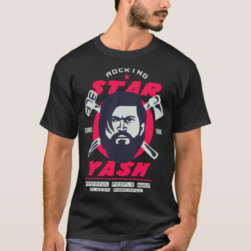 Birthday Gift Action Movie Kgf Yash  Awesome For M T_Shirt