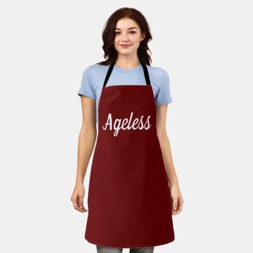 Birthday Gift Ageless  Apron