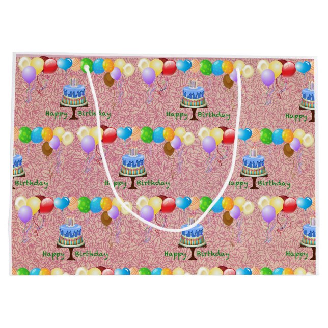 Birthday gift bag (Back)