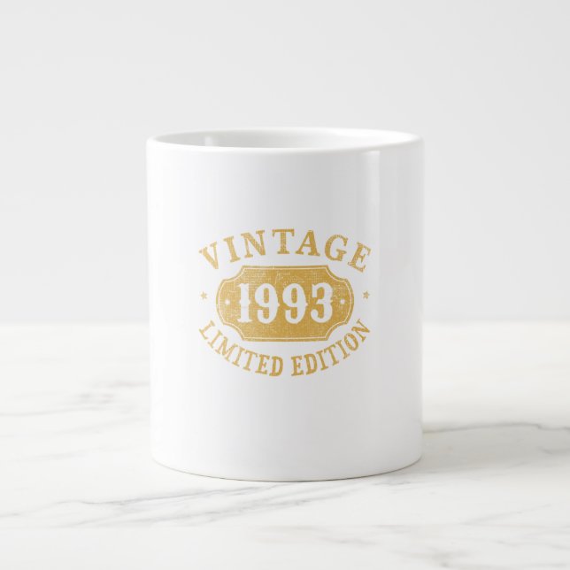 Birthday Gift Best Limited for the 1993s Giant Coffee Mug (Front)