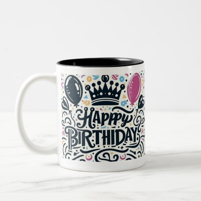 Birthday gift coffee mug  (Left)