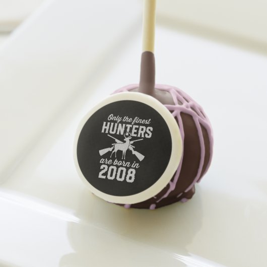 Birthday gift Deer Hunter Hunting for 2008s Cake Pops (Front Insitu)