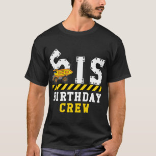 Birthday Gift For Big Sister Future Construction W T-Shirt