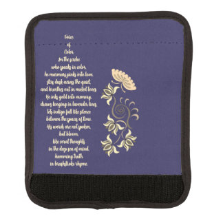 BIRTHDAY GIFT FOR MOM, DAD, SISTER, SON, FRIEND IN LUGGAGE HANDLE WRAP