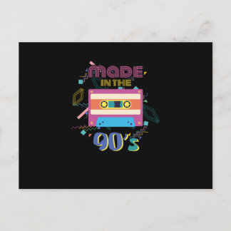 Birthday Gift for Women and Men Made in the 90s Bd Postcard