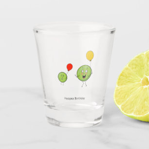 Birthday gift, Happea Birthday, funny, birthday  Shot Glass