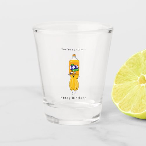 Birthday gift, Happy Birthday, fantastic, birthday Shot Glass