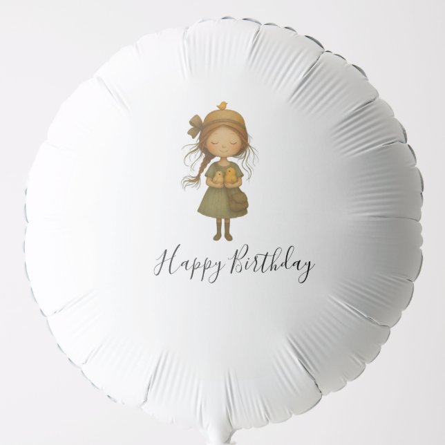 Birthday gift Helium Balloon  (Front)