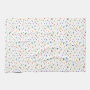 Birthday Gift I Love Fishing Kitchen Towel
