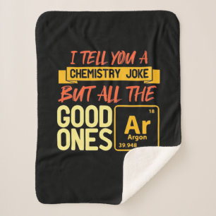 Birthday Gift I Tell You A Chemistry Sherpa Blanket
