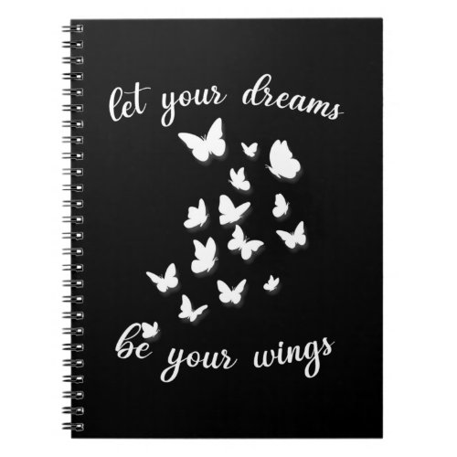 Birthday Gift Let Your Dreams Be Your Swings Notebook
