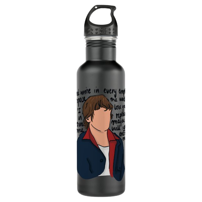 Birthday Gift Luke From Julie And The Phantoms Uns Stainless Steel Water Bottle (Front)