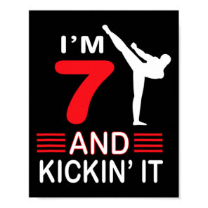 Birthday Gift Martial Arts Gift Boys Girls 2  Poster