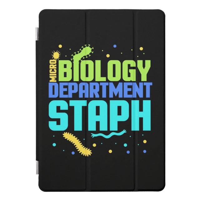 Birthday Gift | Micro Biology Department Staph iPad Pro Cover (Front)