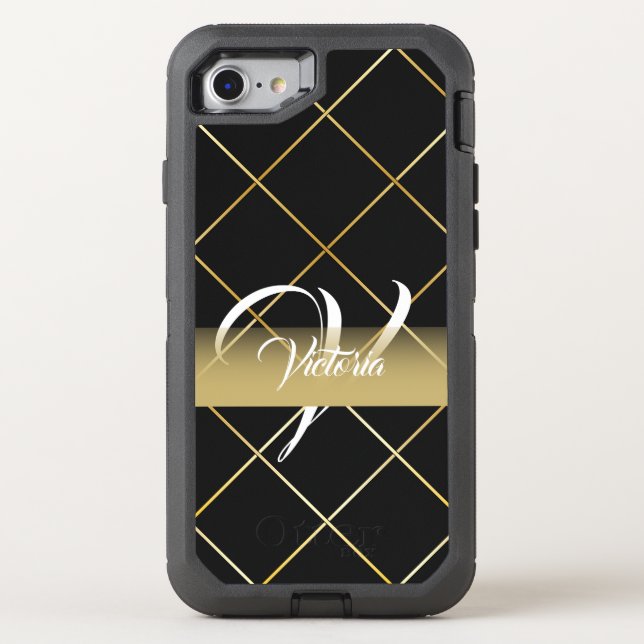 Birthday gift Otterbox defender apple phone case (Back)