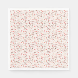 Birthday Gift | Pink Rose Napkins