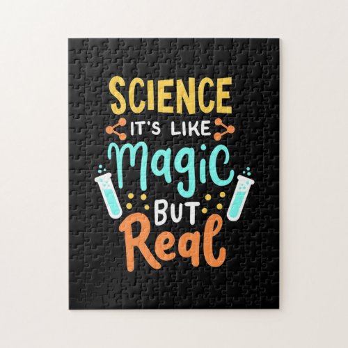 Birthday Gift  Science It Is Like Magic Jigsaw Puzzle
