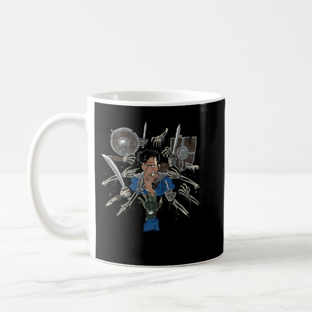 Birthday Gift Supernatural Evil Dead Horror Movie  Coffee Mug (Left)