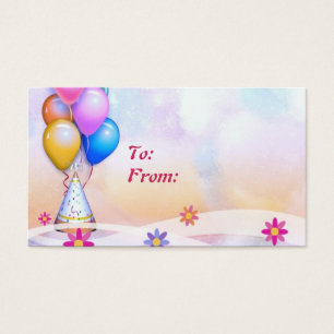 Birthday Gift Tag