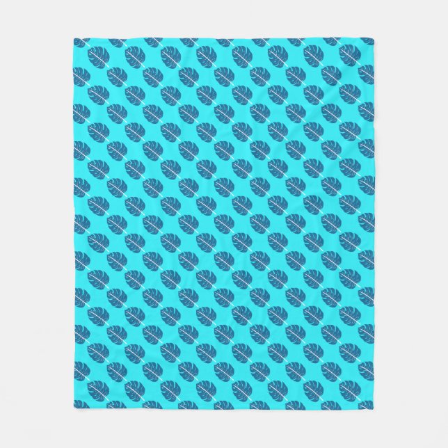 Birthday Gift | The Beach Is My Therapy Fleece Blanket (Front)