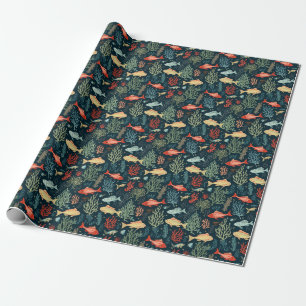 Birthday Gift   The Ocean Doesn’t Rush Wrapping Paper
