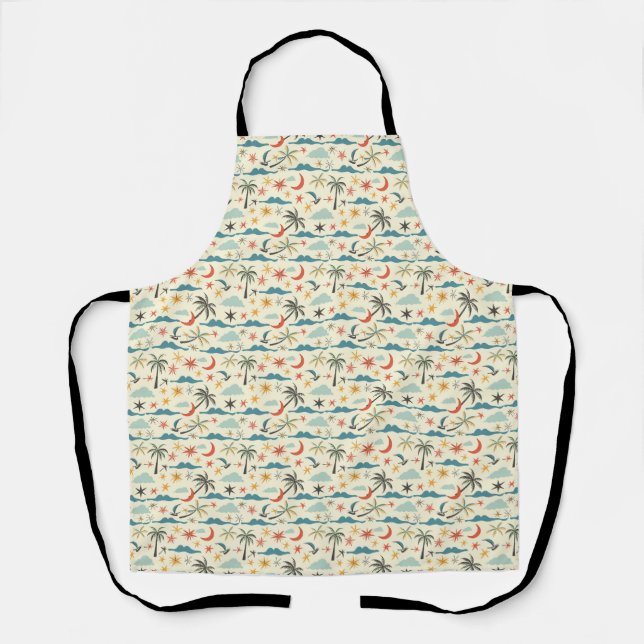Birthday Gift | The Ocean Is A Central Image Apron (Front)