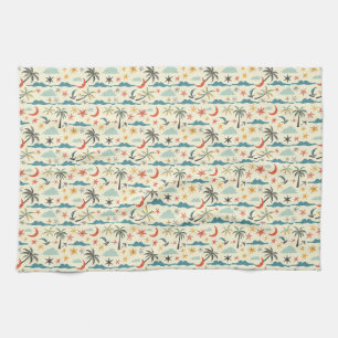 Birthday Gift The Ocean Is A Central Image Kitchen Towel