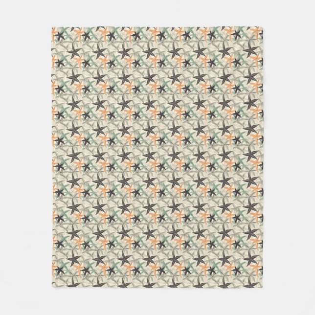 Birthday Gift | The Sea Is A Continual Miracle Fleece Blanket (Front)