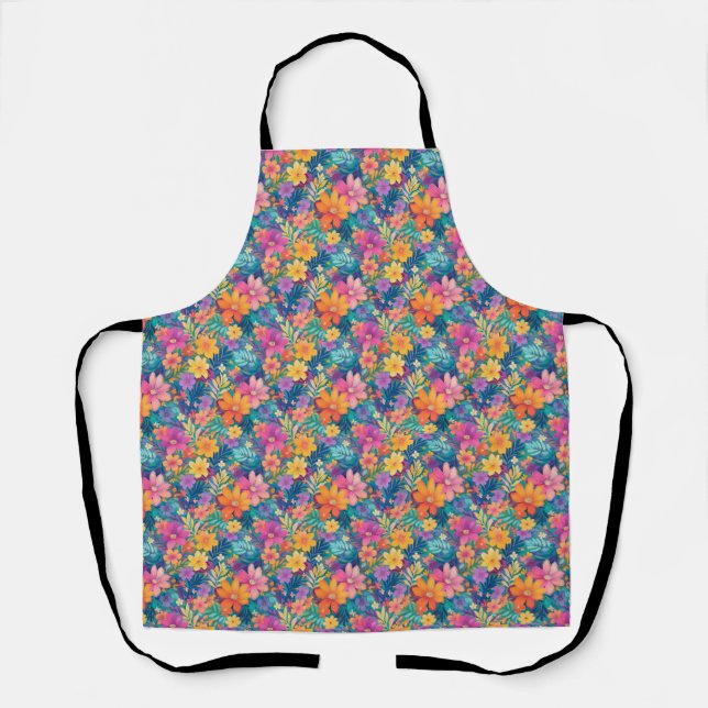 Birthday Gift | The Sea Is A Desert Of Waves Apron (Front)