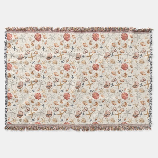 Birthday Gift | The Sea Is Emotion Incarnate Throw Blanket (Front)