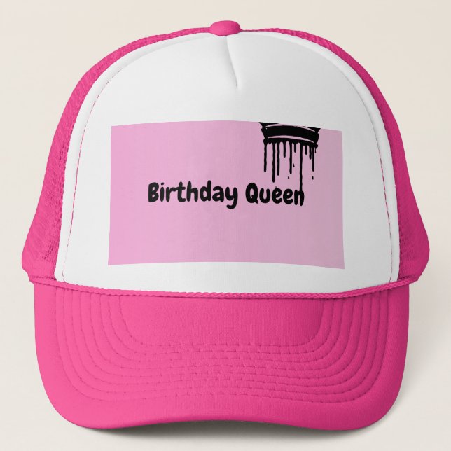 Birthday gift trucker hat (Front)