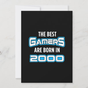 Birthday Gift Video Gamer for the 2000s Invitation