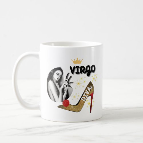 Birthday gift Virgo Diva in September Coffee Mug
