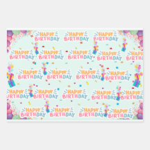 Birthday Gift wrapper from Zazzle