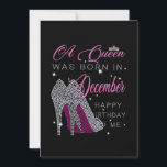 Birthday Gifts | A Queen Was Born In December Save The Date<br><div class="desc">Birthday Gifts | A Queen Was Born In December</div>