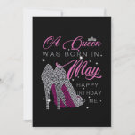 Birthday Gifts | A Queen Was Born In May Save The Date<br><div class="desc">Birthday Gifts | A Queen Was Born In May</div>