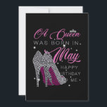 Birthday Gifts | A Queen Was Born In May Save The Date<br><div class="desc">Birthday Gifts | A Queen Was Born In May</div>
