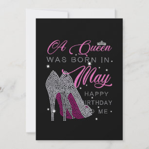 Birthday Gifts A Queen Was Born In May Save The Date