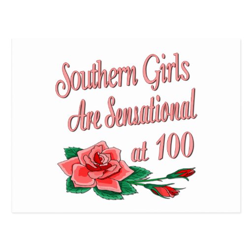 Birthday Gifts for Southern Girls Postcard | Zazzle