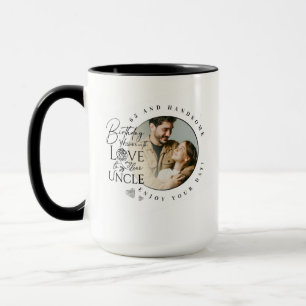Birthday Gifts For Uncle   Custom Photo Mug