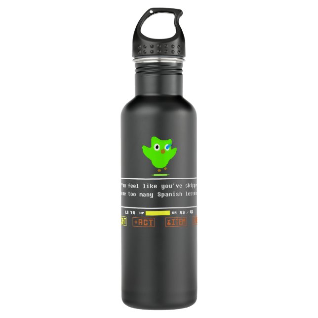 Birthday Gifts Game Undertale Awesome For Movie Fa Stainless Steel Water Bottle (Front)