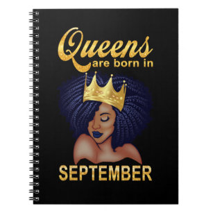 Queens are born in September: Perfect born in September birthday gift ideas  for adult & young women - birthday gifts for women - gift for a female  friend birthday (Paperback) 