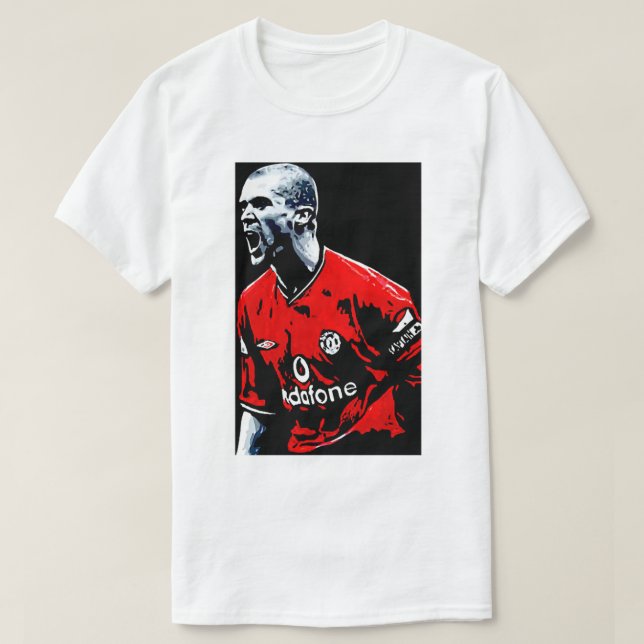 Birthday Gifts Roy Keane Sport Gift Wall Art T-Shirt (Design Front)