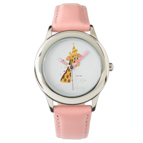 Birthday Giraffe Kid Watch Birthday Gift for Kids