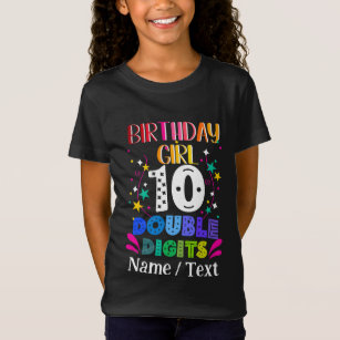 Birthday Girl 10 Double Digits T-Shirt
