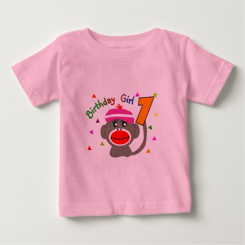 Birthday Girl 1 year old Baby T_Shirt