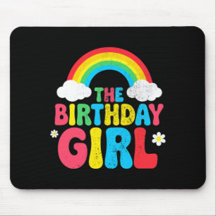 Birthday Girl 2nd 3rd 4th 5th 6th 7th 8th 9th Girl Mouse Pad