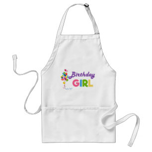 Birthday Girl Adult Apron