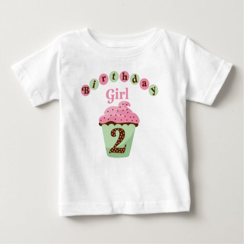 Birthday Girl Age 2 Baby T_Shirt